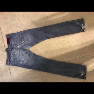 Men’s ZARA Slim Distressed jeans size 36